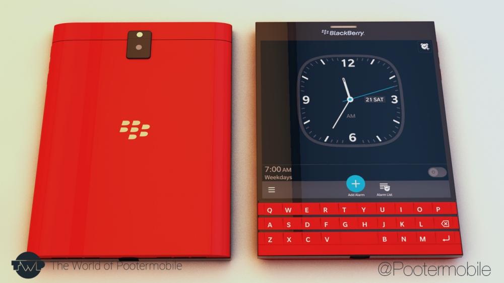 Blackberry Passport In Red And White Available On Christmas Techgreatest