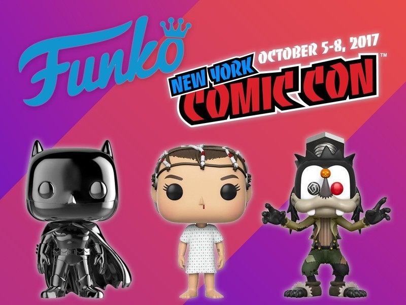 Funko's releasing a slate of exclusive POPs for New York Comic Con